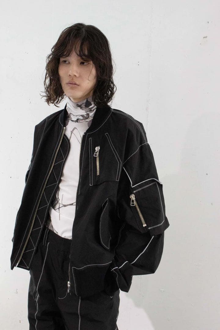 【完売品】BALMUNG MA-1 ブラック 23AW10 バルムング