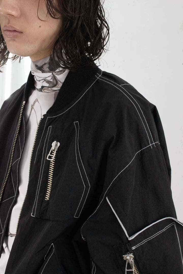 【完売品】BALMUNG MA-1 ブラック 23AW10 バルムング