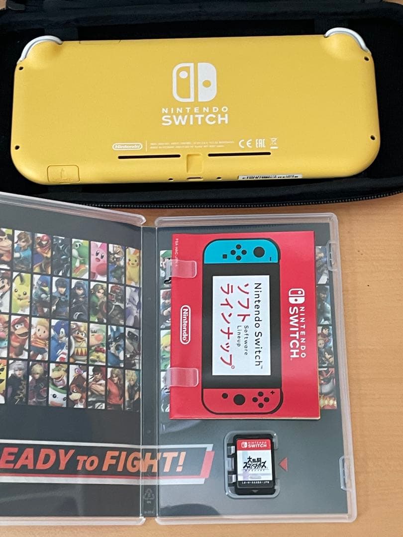 ニンテンドースイッチLite イエロー + 大乱闘スマッシュブラザーズ SP