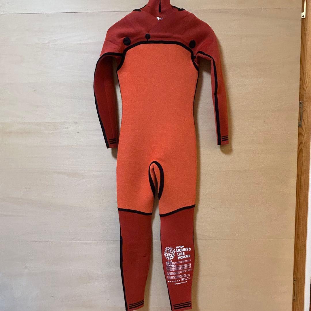 ウェットスーツ セミドライ キッズ　8歳　サーフィン　約110〜120cm