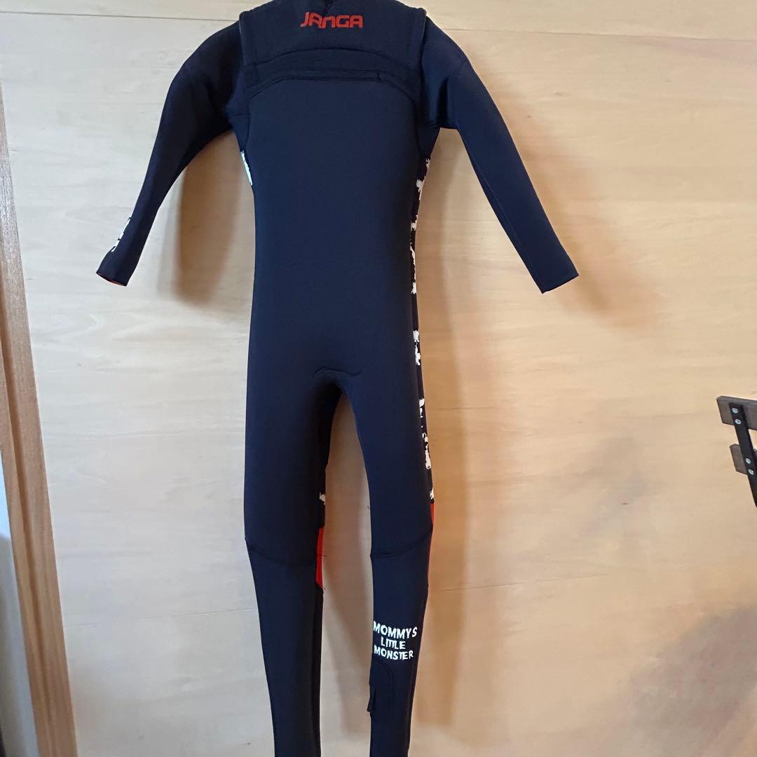 ウェットスーツ セミドライ キッズ　8歳　サーフィン　約110〜120cm