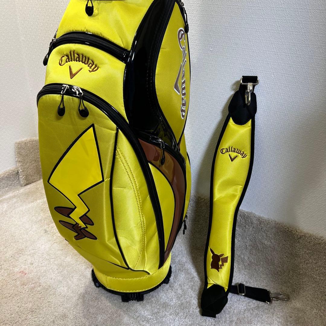 【希少コラボ】キャロウェイ ポケモン キャディバッグ ピカチュウ イエロー 美品