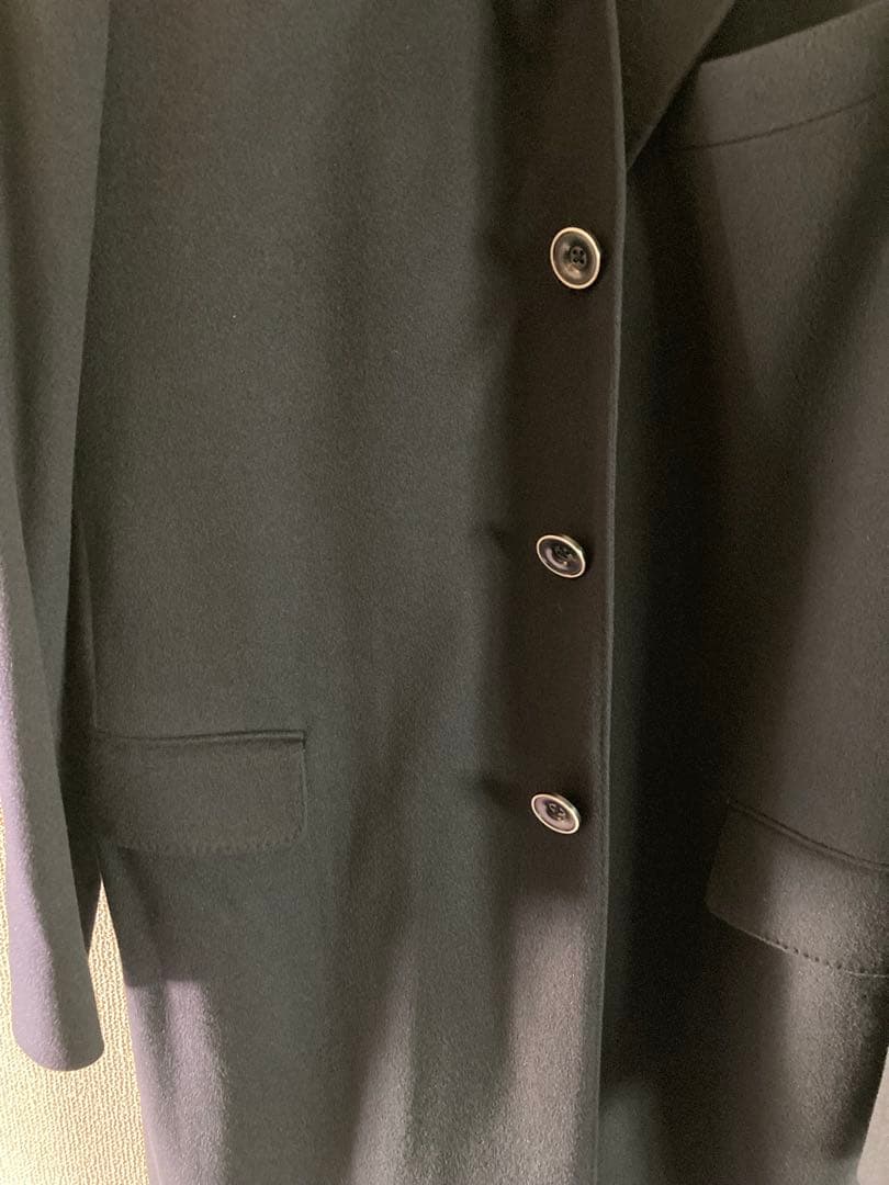 新品 ロロピアーナ チェスターコート ネイビー ウールカシミヤ オンワード五大陸