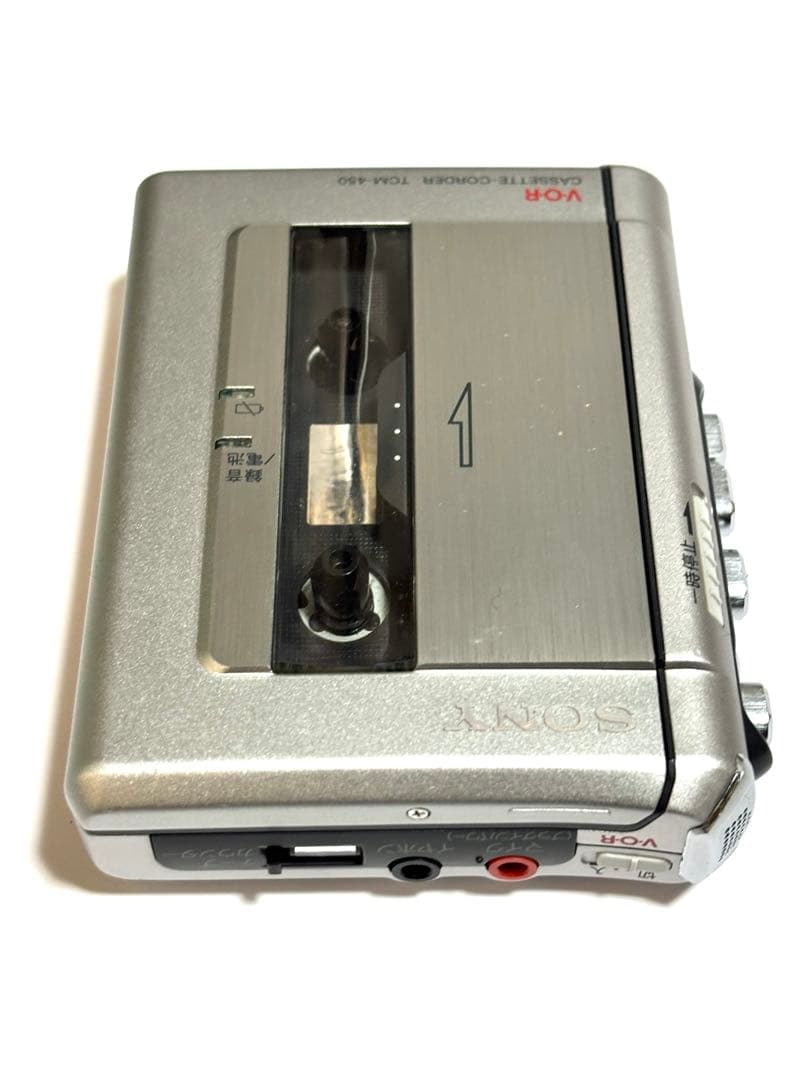 3点セットSONY カセットレコーダー TCM-450 整備品①