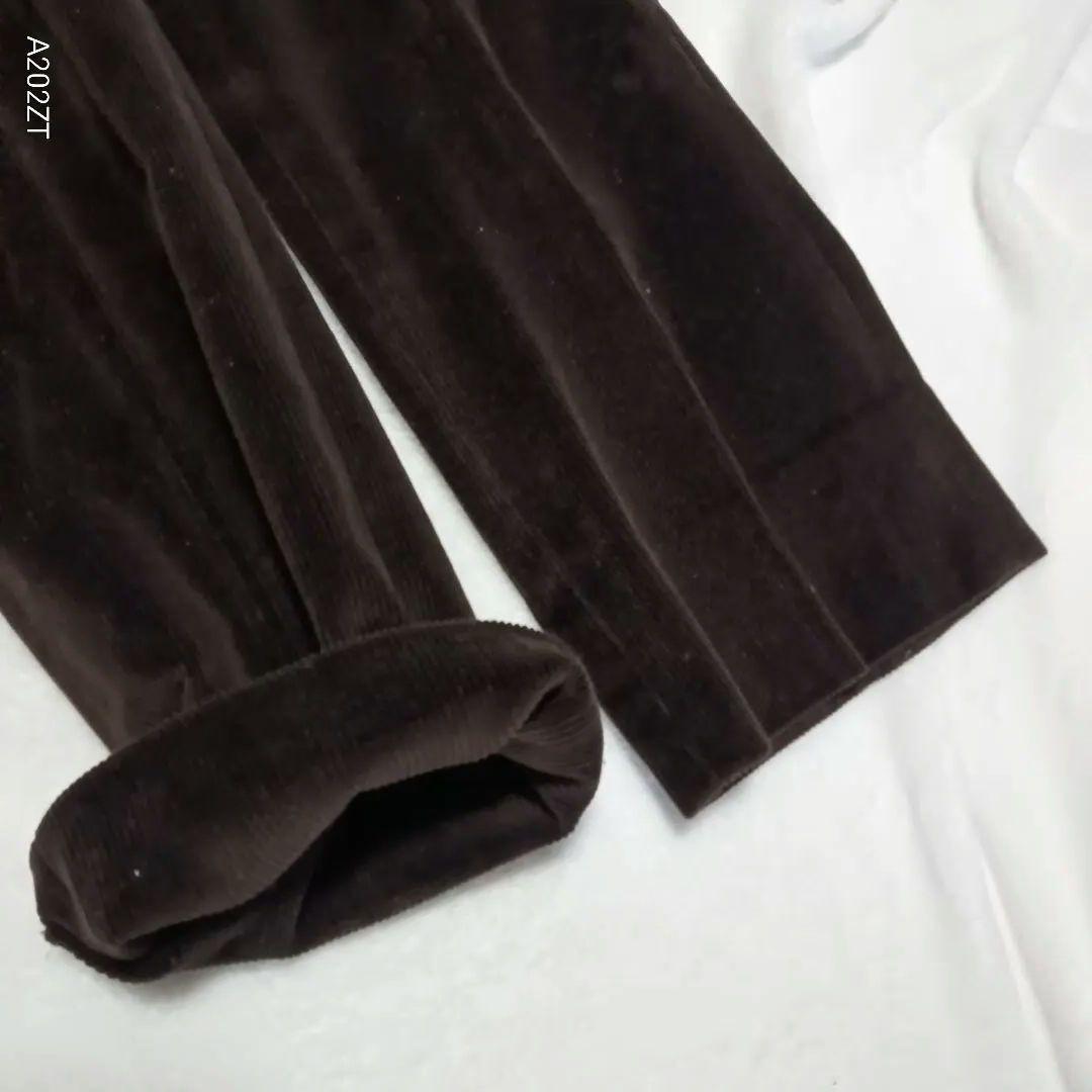 【極美品希少】GUCCI ダークブラウン コーデュロイ スーツセット46 M〜L