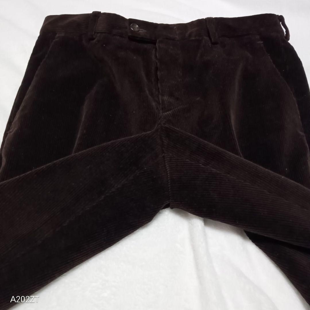 【極美品希少】GUCCI ダークブラウン コーデュロイ スーツセット46 M〜L