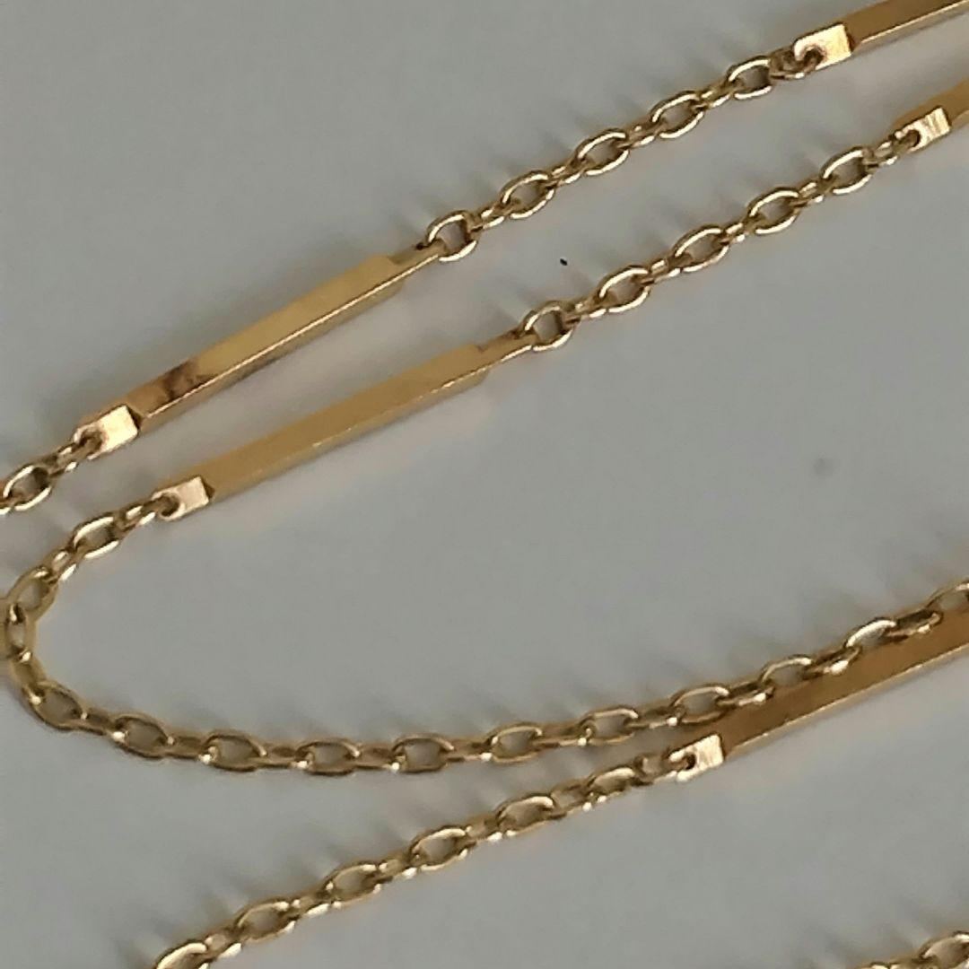 K18切子ネックレス3.03g