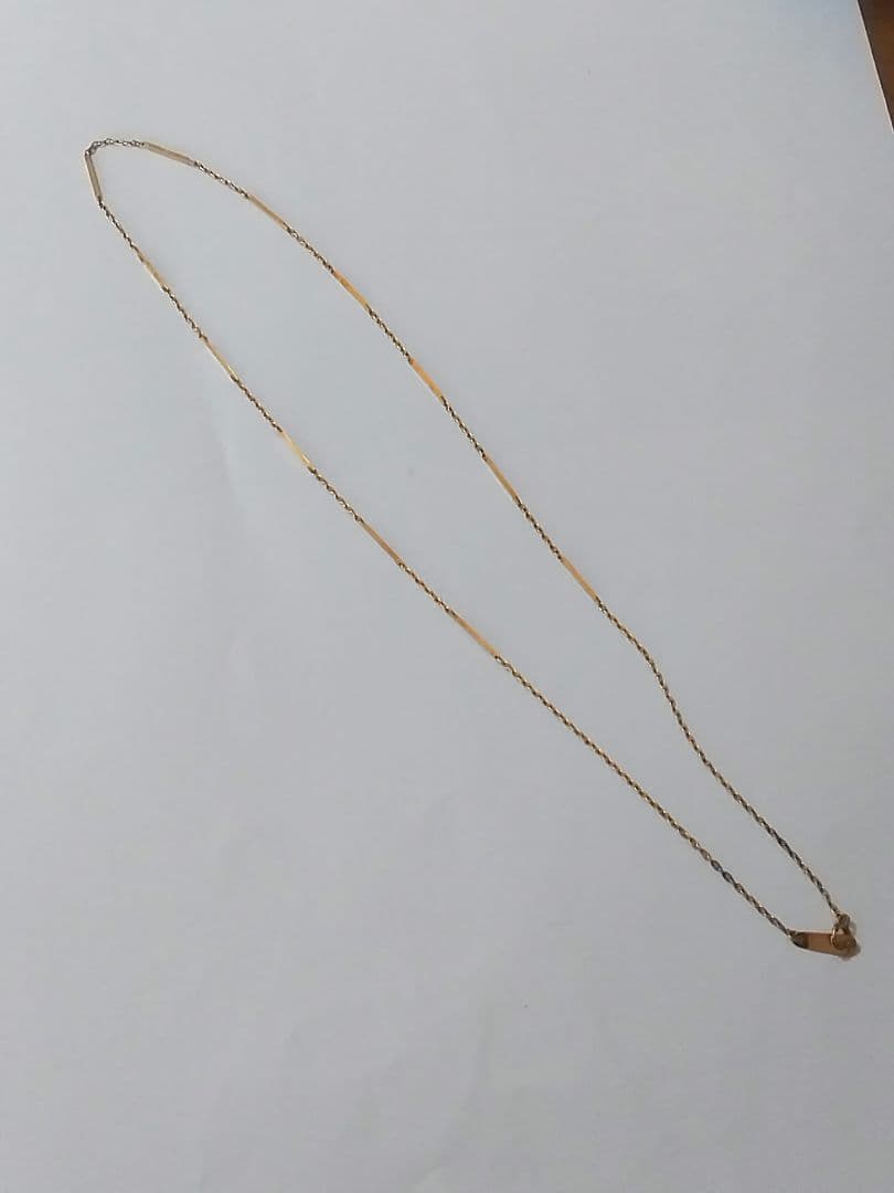 K18切子ネックレス3.03g