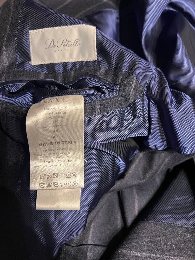 【年末限定価格】美品値下不可 秋冬 De Petrillo スーツ 44