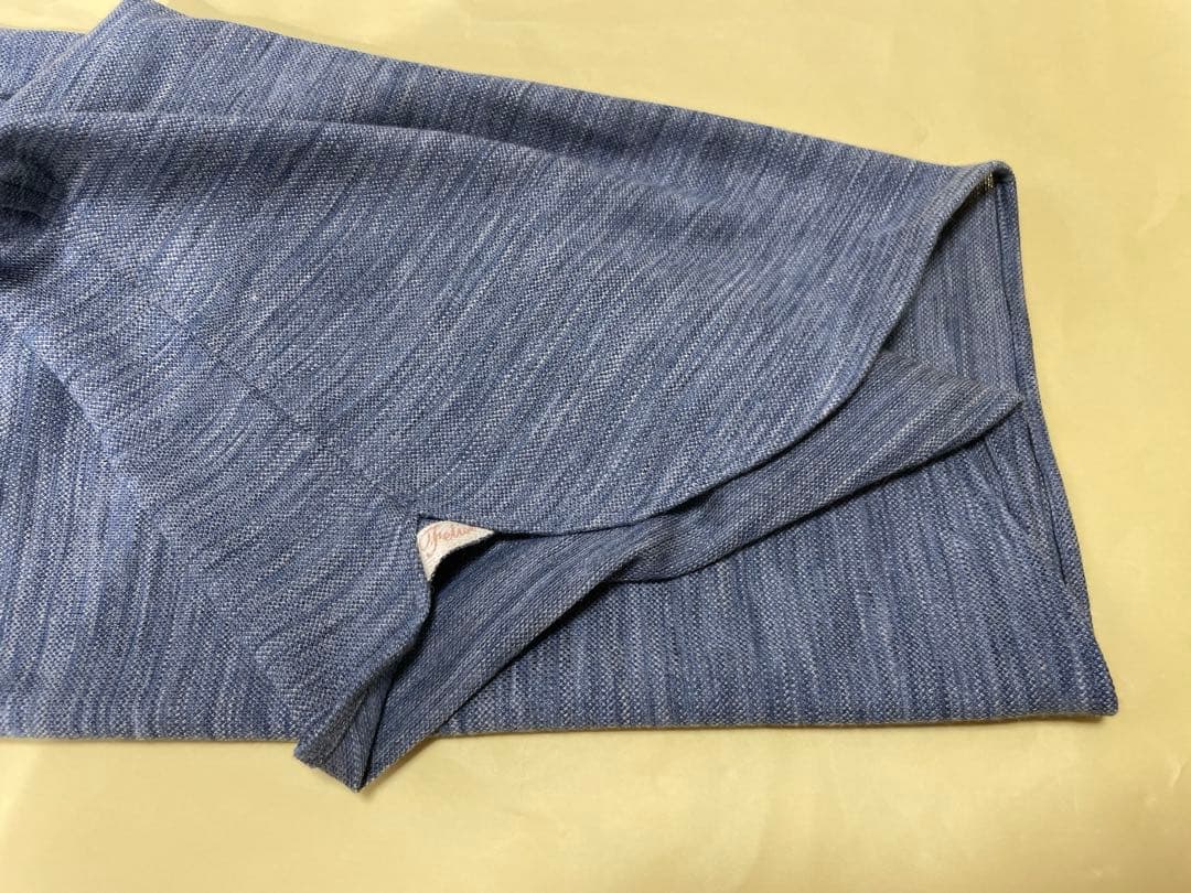 新品未使用 Felisi ポロシャツ 長袖 サイズM フィーゴ LT.Blue