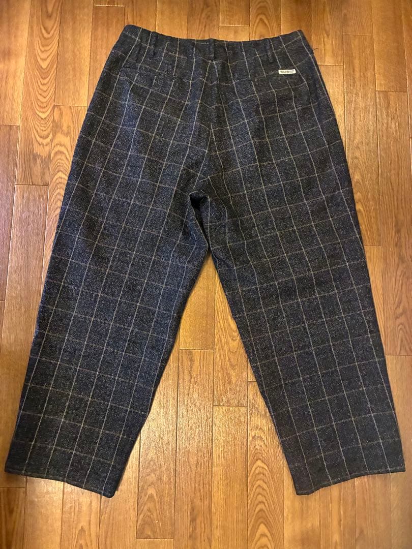 パンツ COOTIE Melange Wool 2 Tuck Trousers