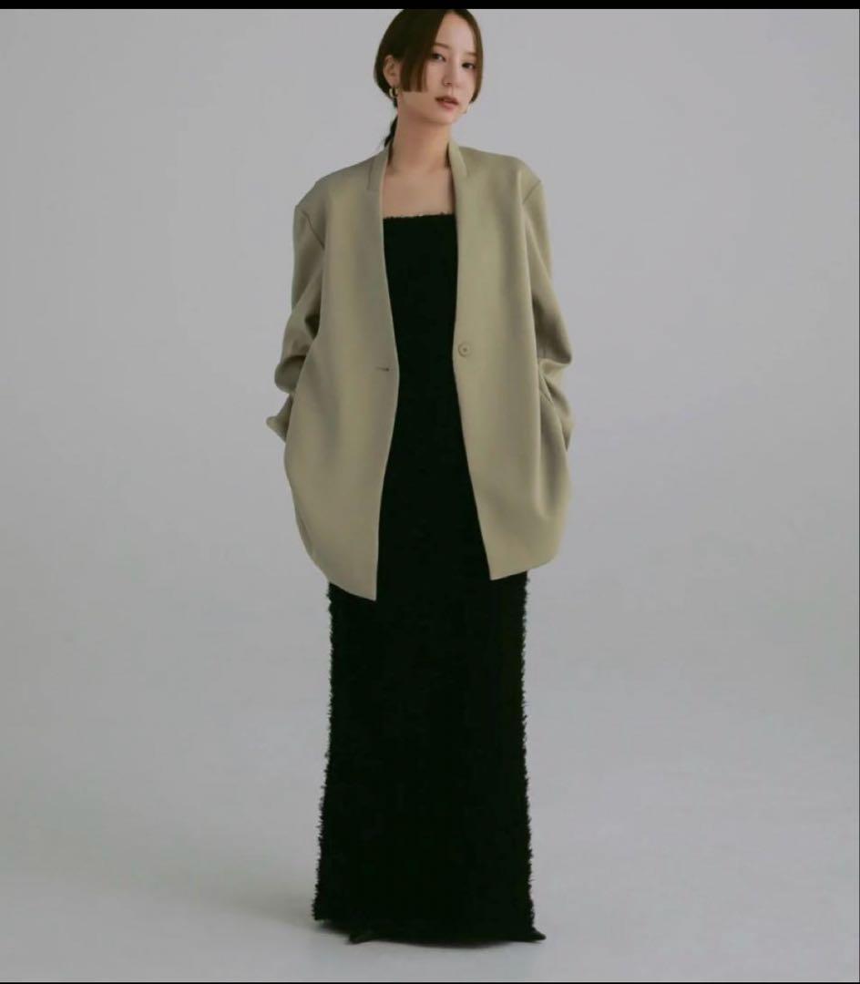 Louren オーバーサイズ テーラードジャケット ピスタチオ