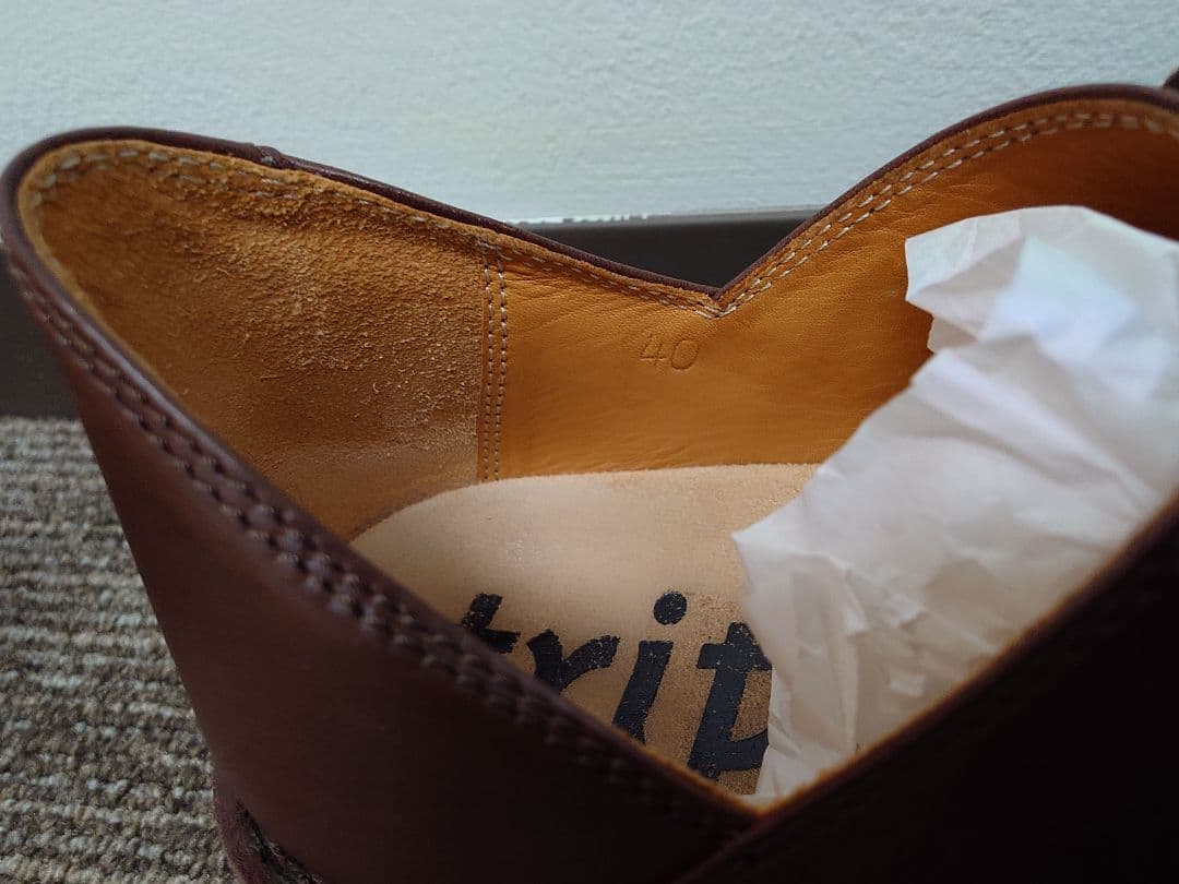 trippen herfel m(brown) サイズ40