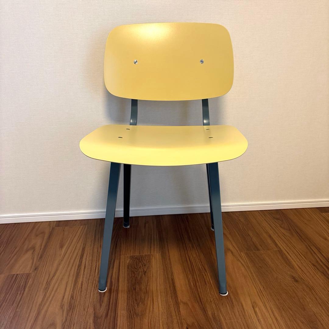 HAYダイニングチェア（イエロー）