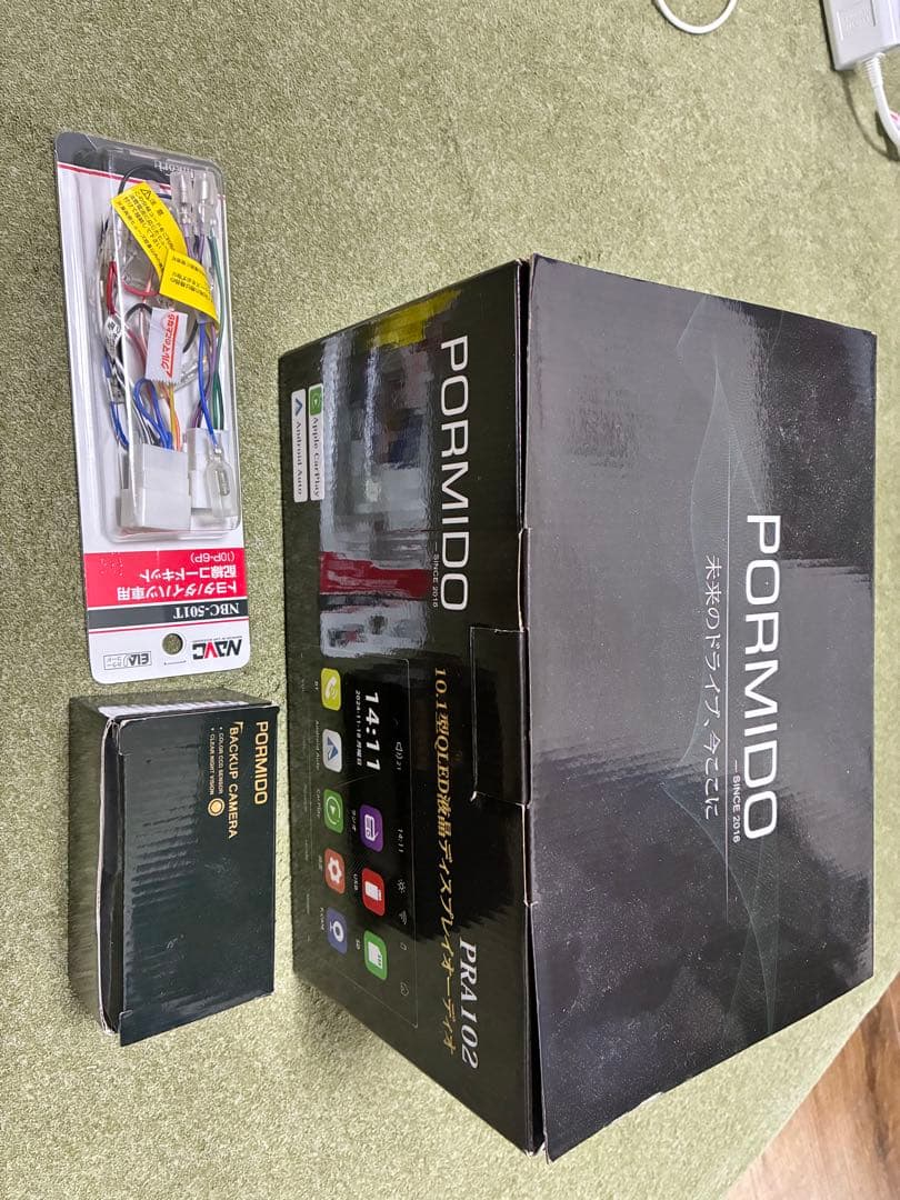 PORMIDO PRA102 10.1インチ ディスプレイオーディオ