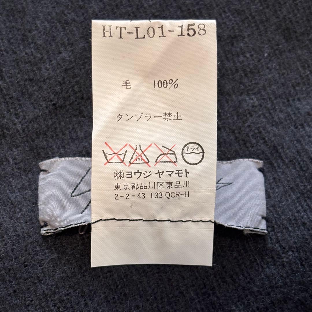 YOHJI YAMAMOTO POURHOMMEヨウジヤマモト　ウールマフラー