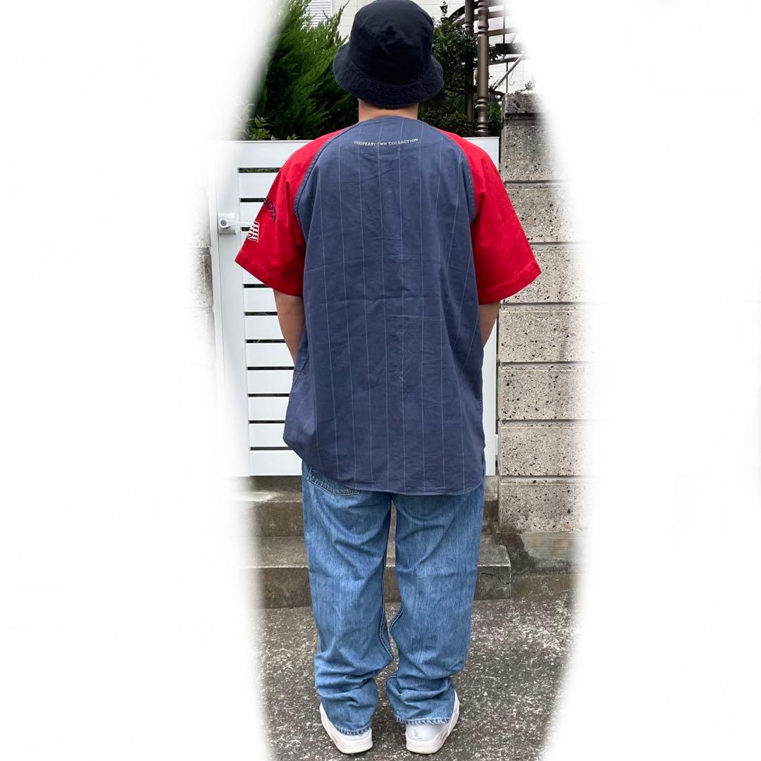 90's Minnesota Twins クーパーズタウン XL古着ゲームシャツ