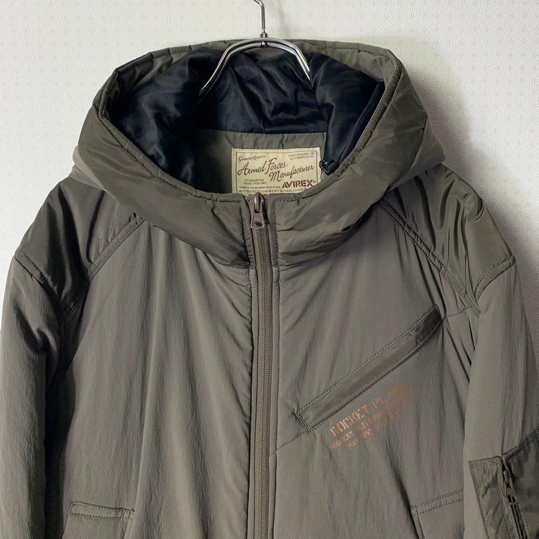 AVIREX ボンバージャケット MA-1 フライトジャケット リフレクトロゴ