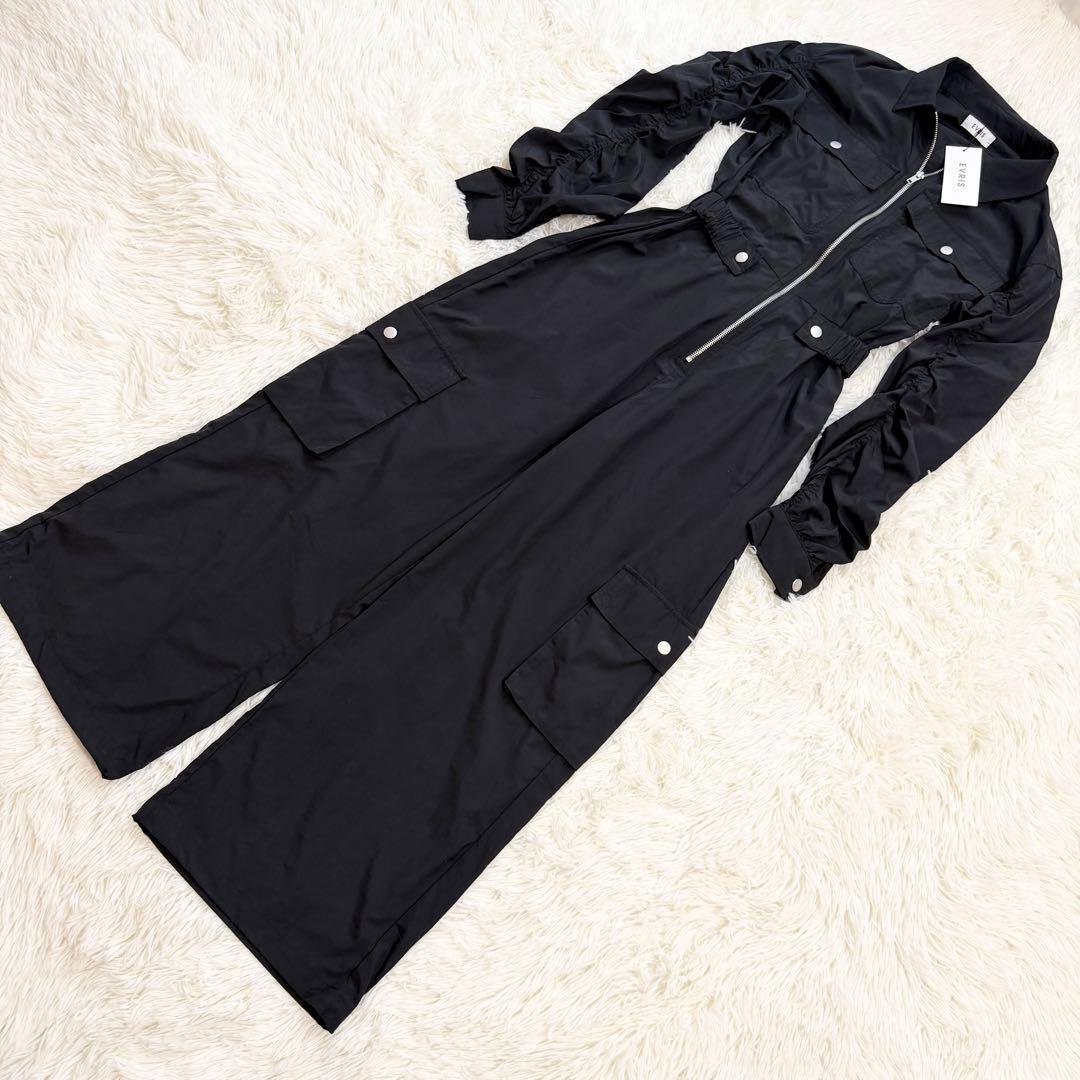 【新品タグ付】EVRIS ジャンプスーツ　オールインワン