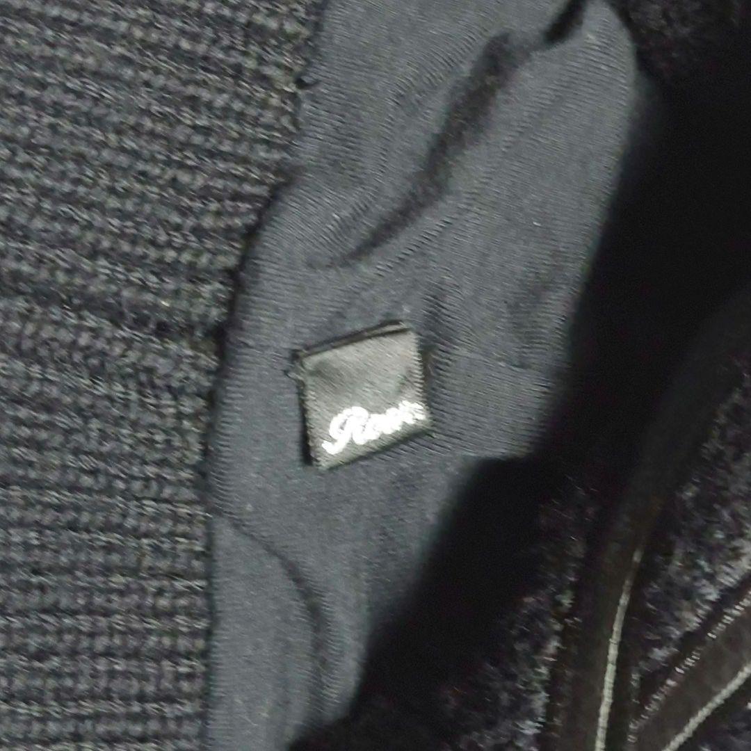 ロエン Roen レザー スカル パッチ ニット帽 ビーニー キャップ