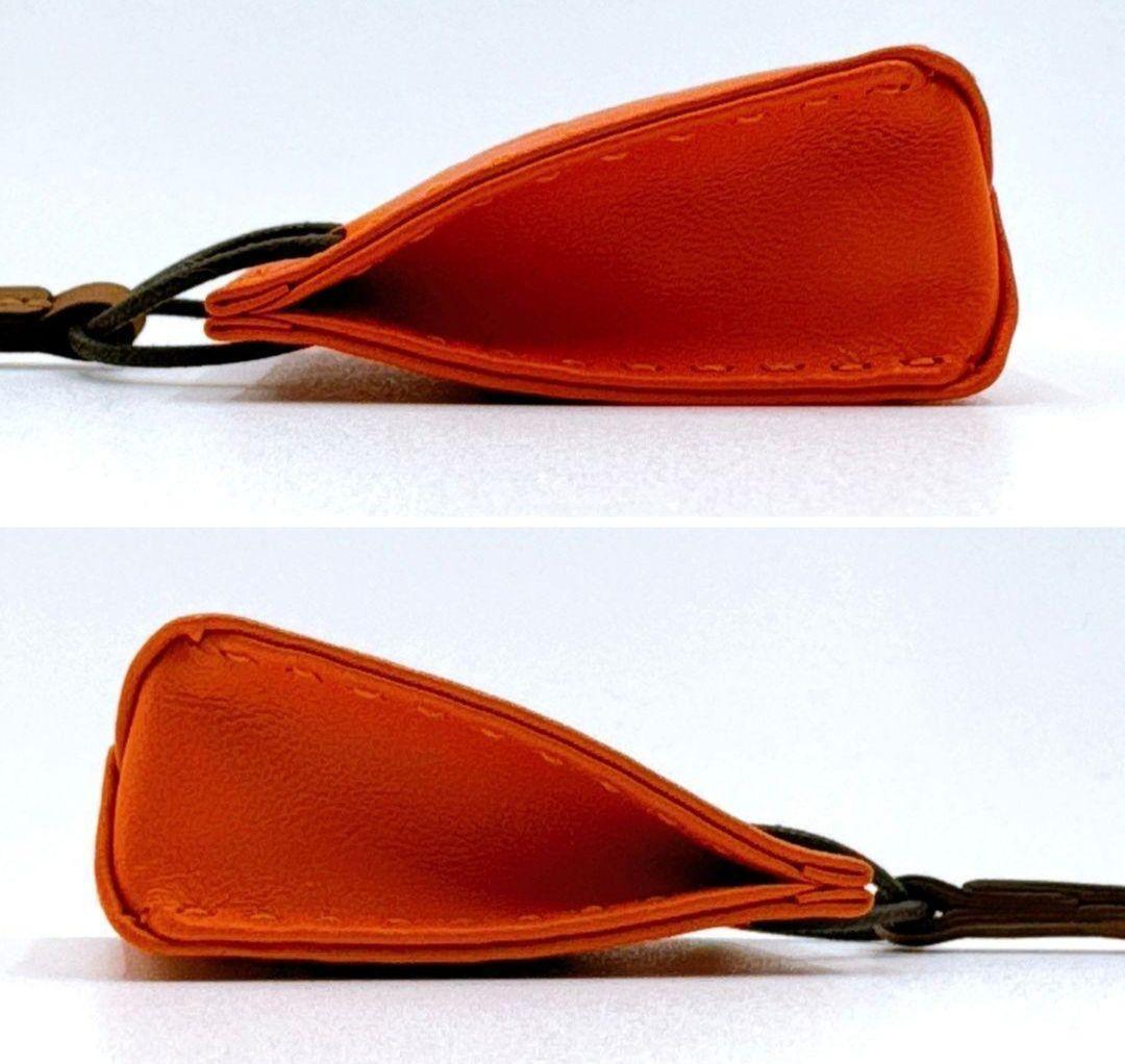 即決可 極美品 エルメス サック オランジュ アニョーミロ チャーム