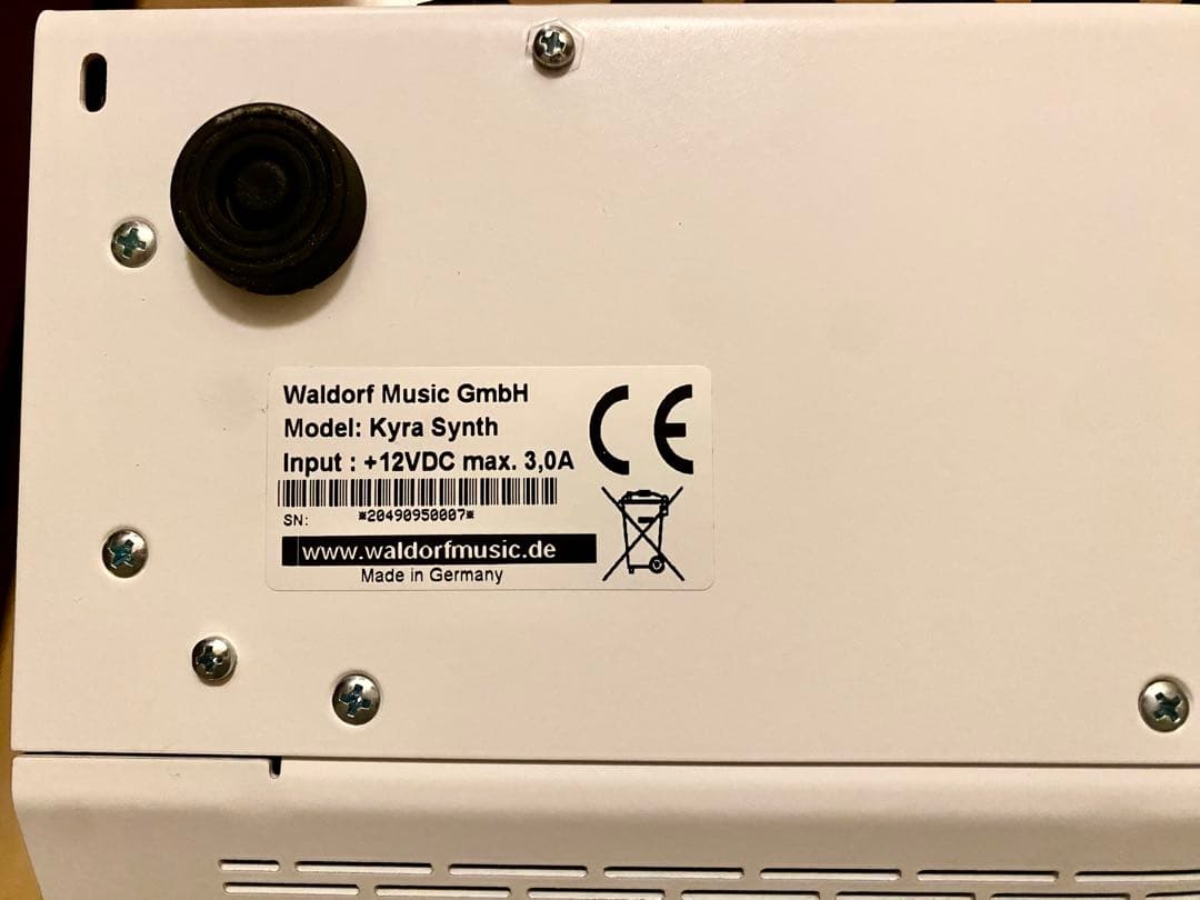 ⭐︎超美品⭐︎waldorf / Kyraバーチャル・アナログ・シンセサイザー