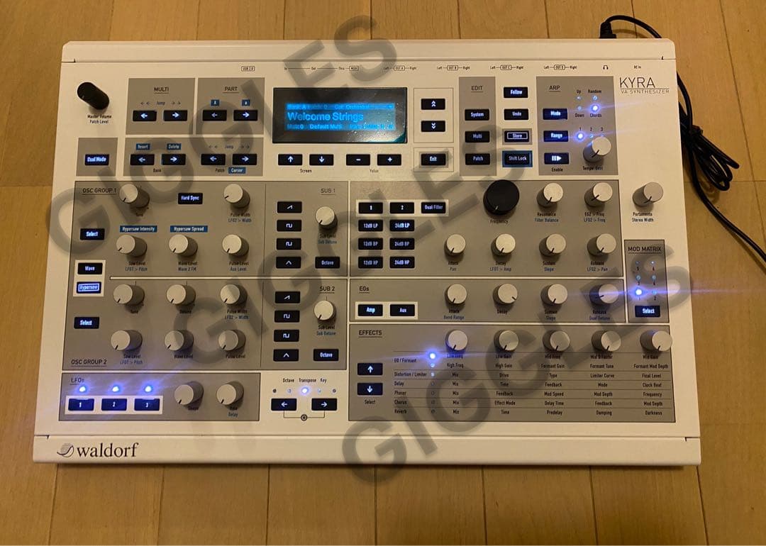 ⭐︎超美品⭐︎waldorf / Kyraバーチャル・アナログ・シンセサイザー