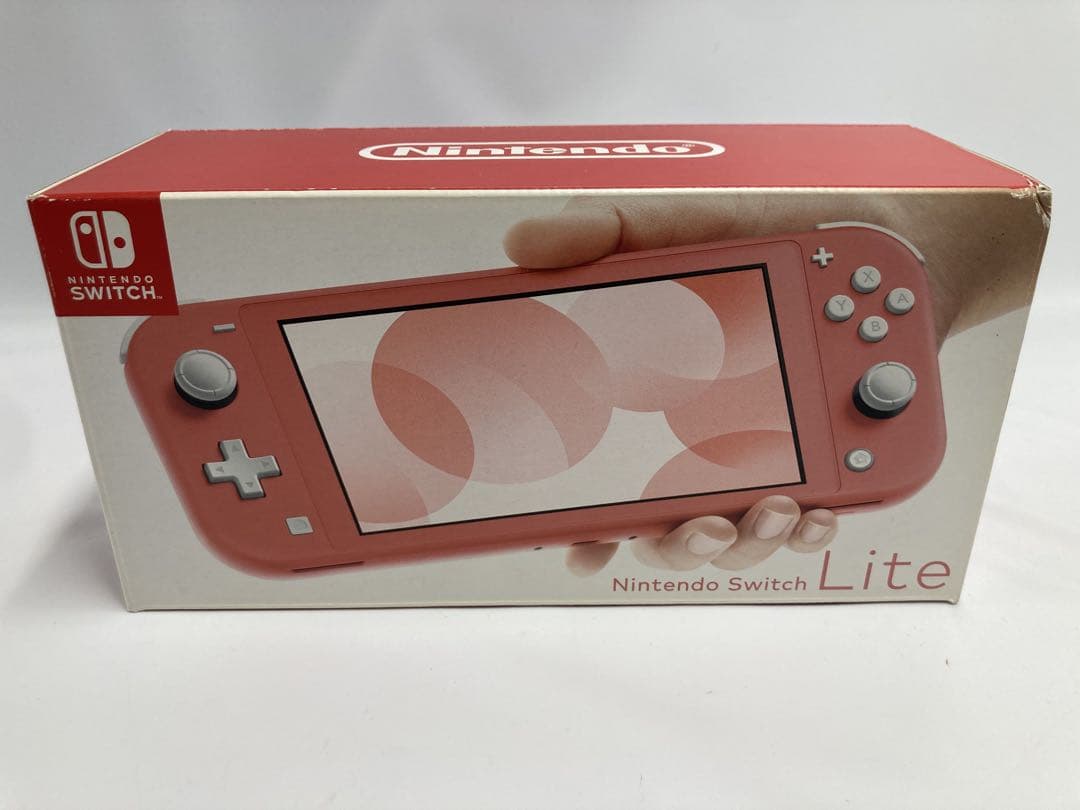 Nintendo Switch Lite ピンク 本体 ACアダプター 箱付き