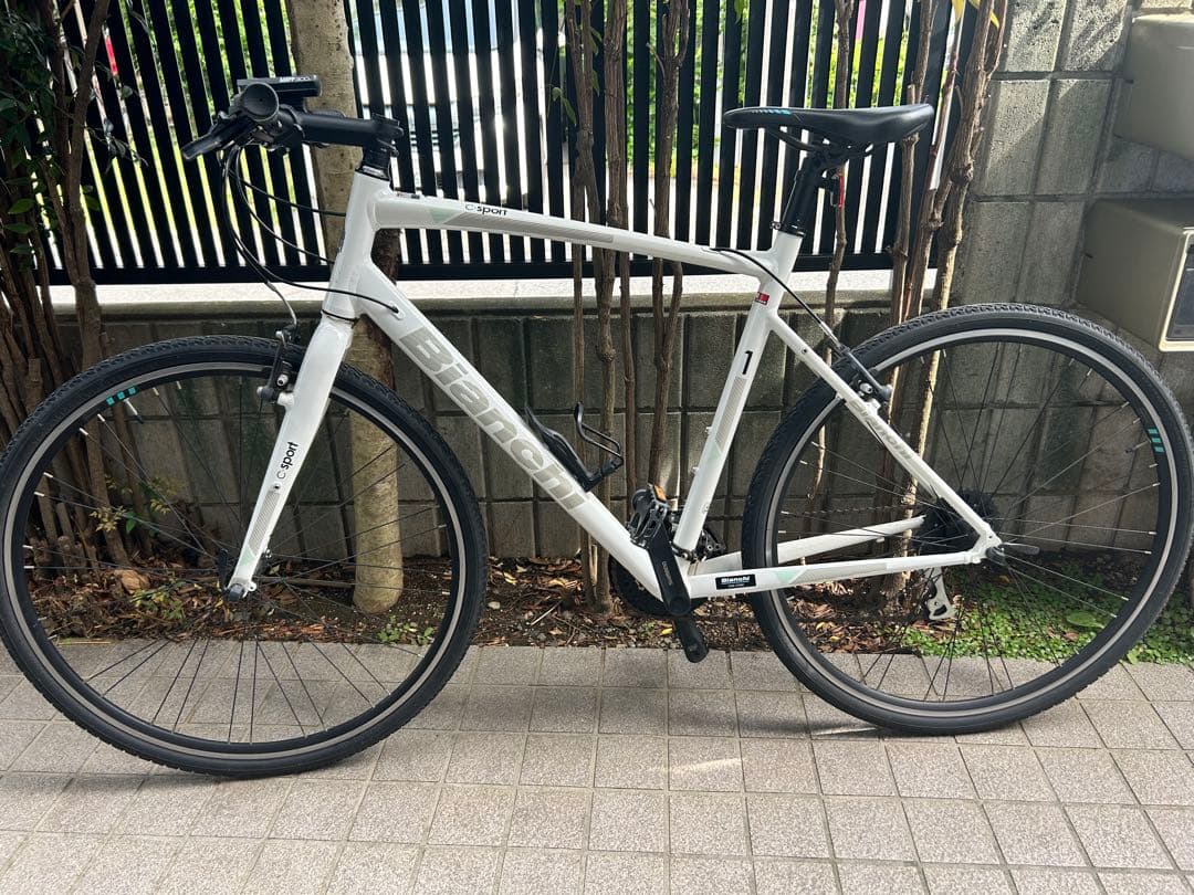 Bianchi C-Sport 1 ホワイト クロスバイク