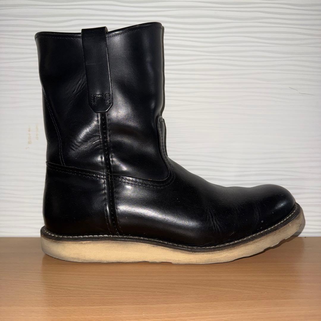 RED WING 8169 28cm ペコスブーツ レザー 黒