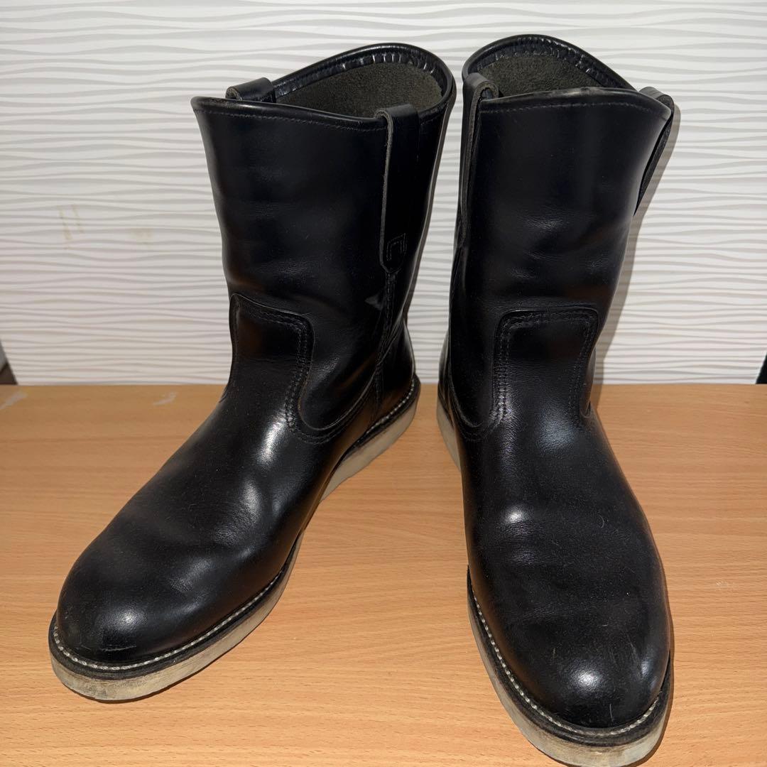 RED WING 8169 28cm ペコスブーツ レザー 黒