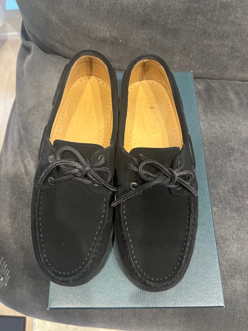 【限定値下げ】＜Paraboot＞ MALO/スエード デッキシューズ