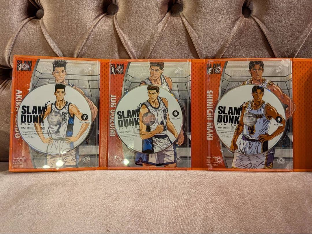 【希少・全巻セット】SLAM DUNK DVD-BOX ユニフォームなし 流川楓