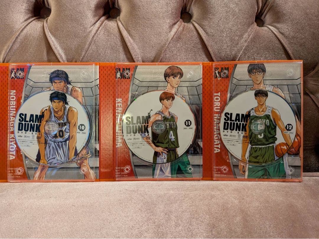 【希少・全巻セット】SLAM DUNK DVD-BOX ユニフォームなし 流川楓