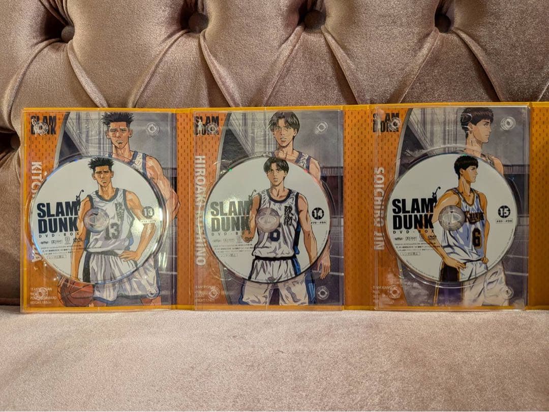 【希少・全巻セット】SLAM DUNK DVD-BOX ユニフォームなし 流川楓