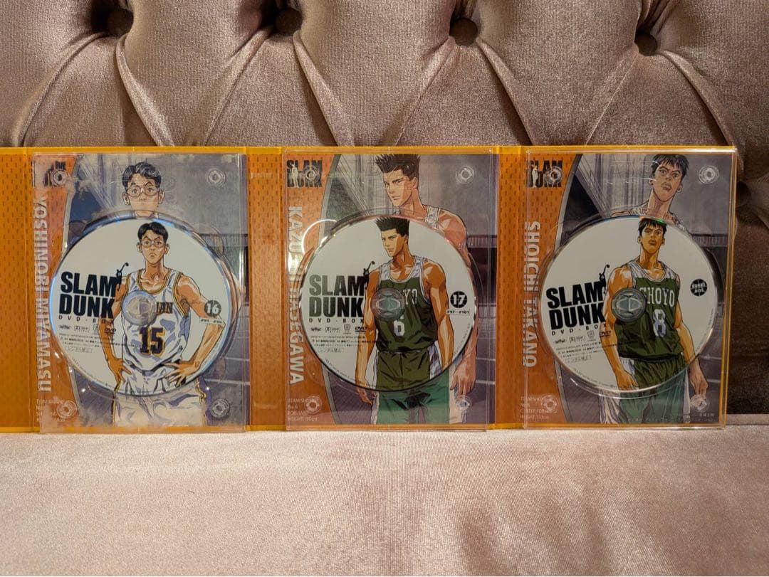 【希少・全巻セット】SLAM DUNK DVD-BOX ユニフォームなし 流川楓