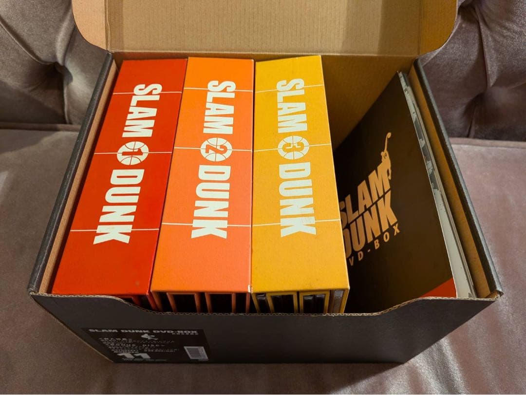 【希少・全巻セット】SLAM DUNK DVD-BOX ユニフォームなし 流川楓