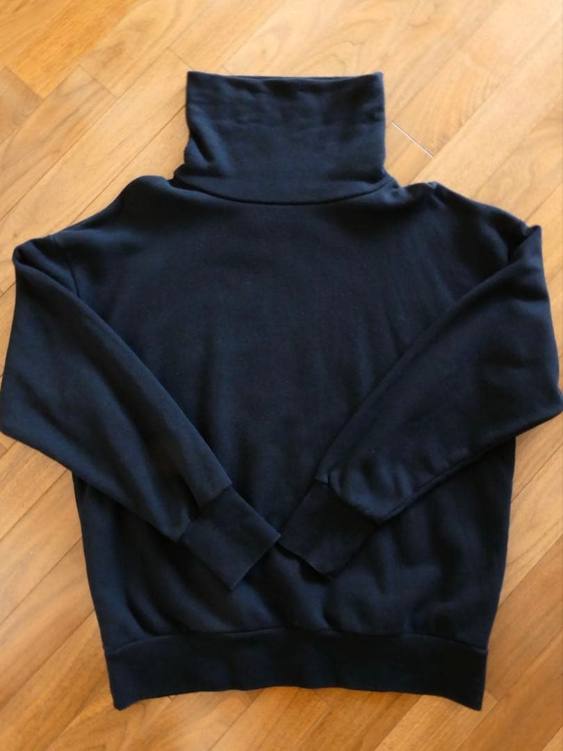 HUIS 遠州織物 SUVINスウェットタートルプルオーバー SW203