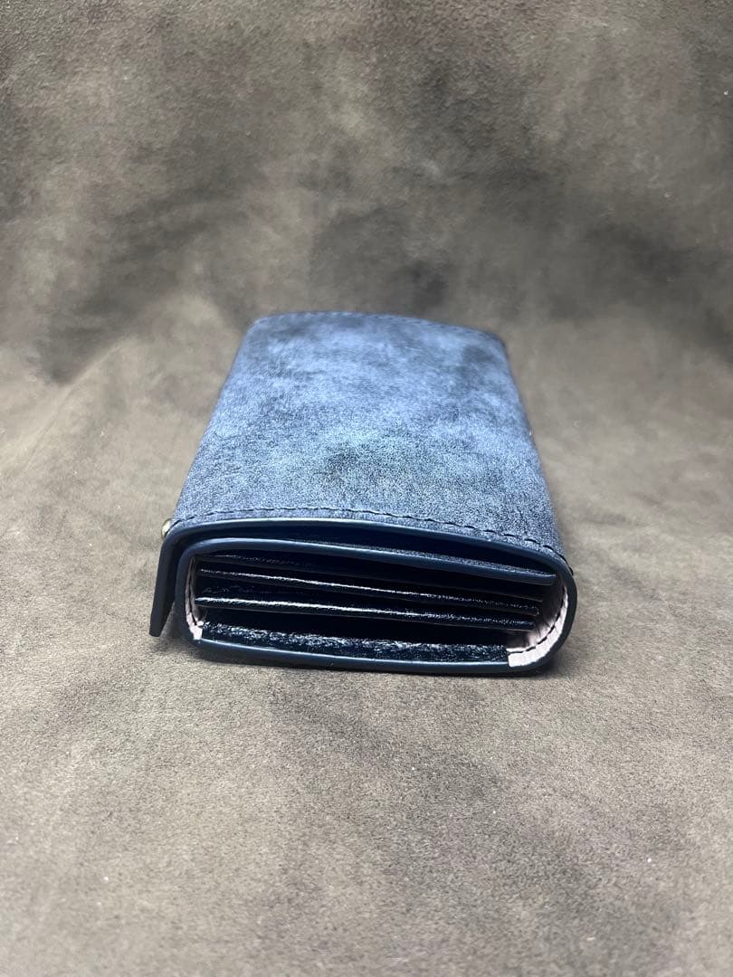 エムピウ ミッレフォッリエ 同型 財布 ロロマレザー