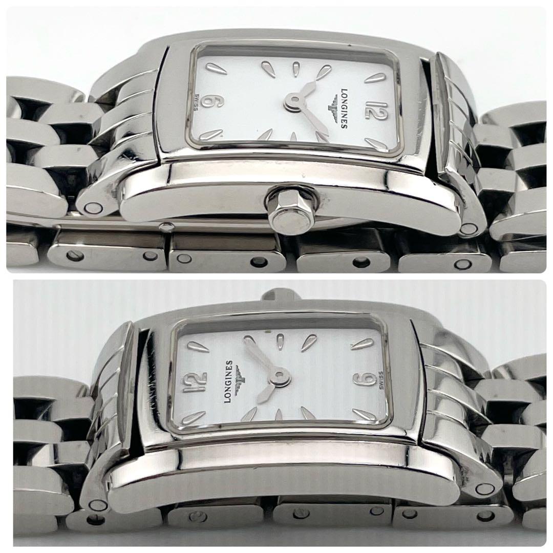 ロンジン　ドルチェビータ　レクタンギュラー　腕時計　シルバー　クォーツ　ジャンク