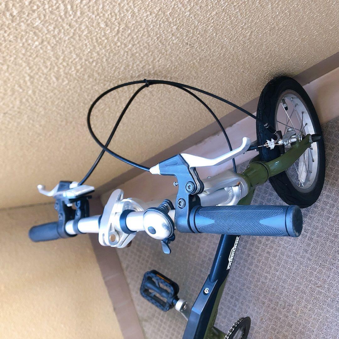 送料込み!修理できる方向き! アウトランク 折りたたみ自転車 携行バッグ付