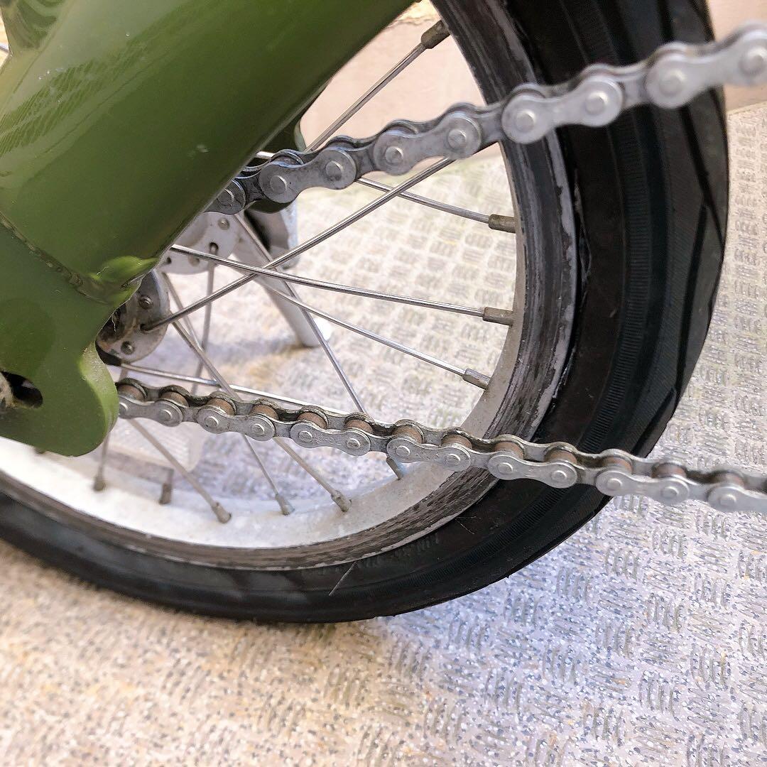 送料込み!修理できる方向き! アウトランク 折りたたみ自転車 携行バッグ付