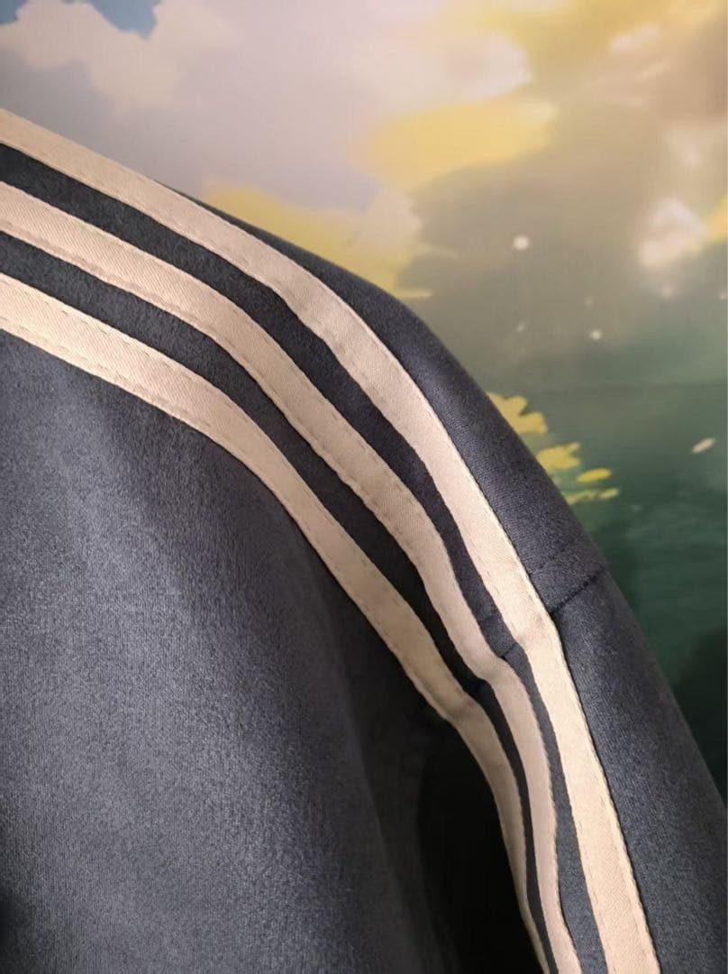 中国限定 アディダス 蛇年トラック スエード ジャケット ダークグレー M