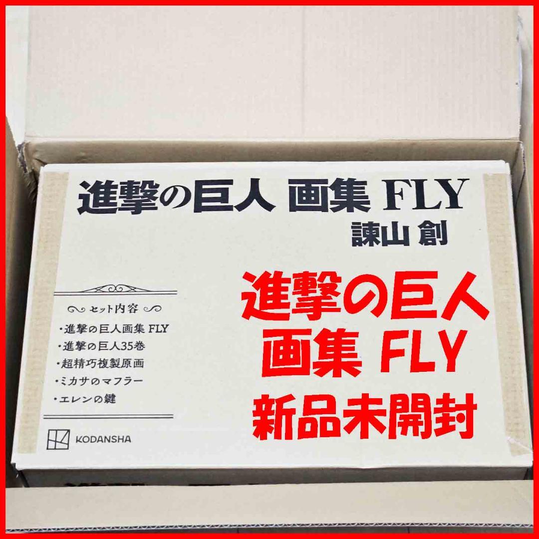 新品未開封 進撃の巨人 FLY 画集 特典完備 送料無料
