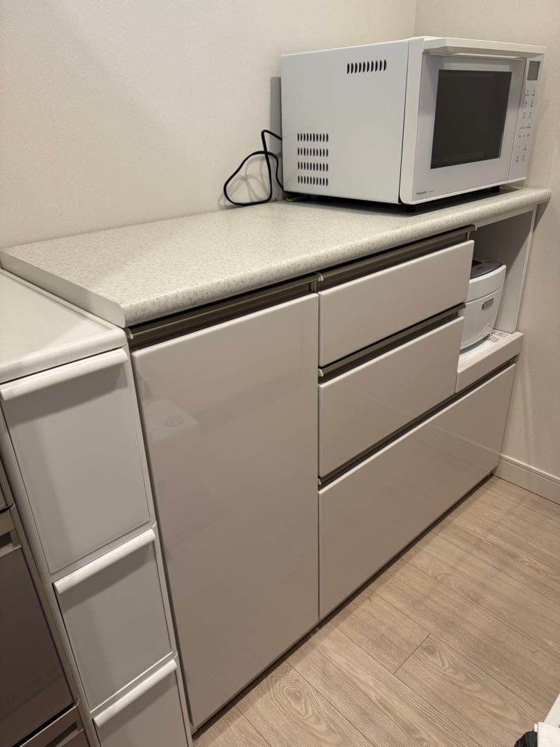 【1/24発送】ニトリ　アルミナ2　ホワイト　120cm