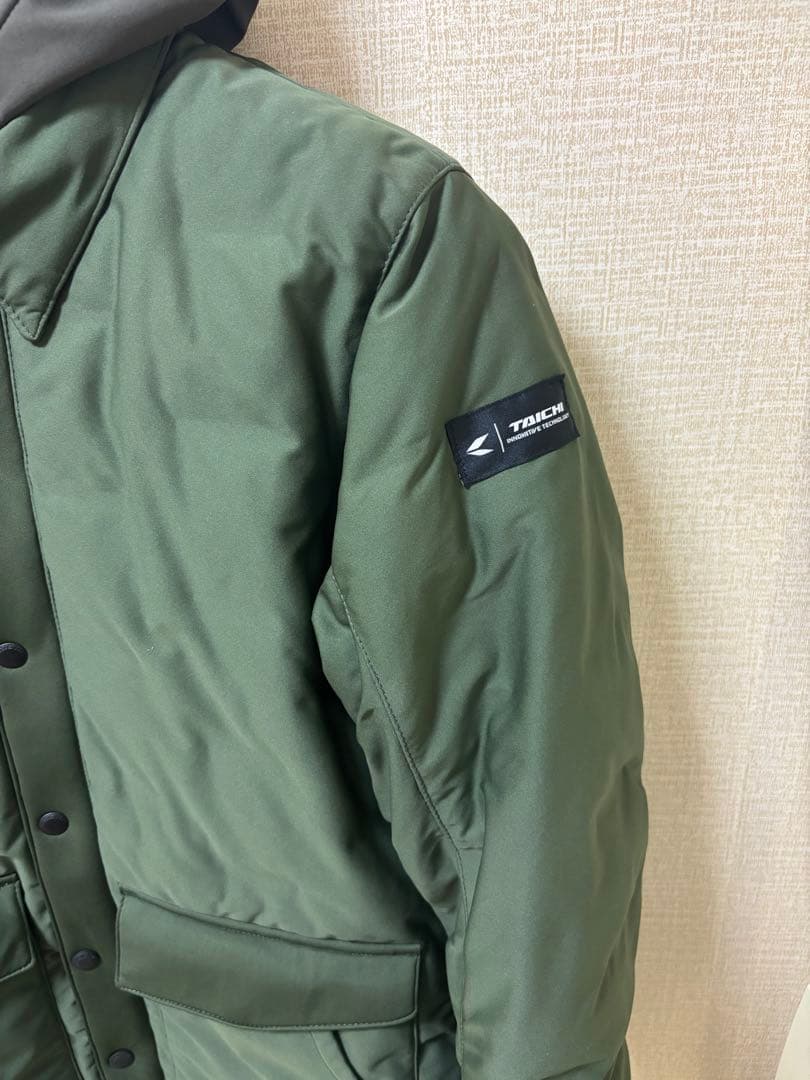 RSタイチ RSJ727オクタンウインターフーディーモスグリーン S 防寒