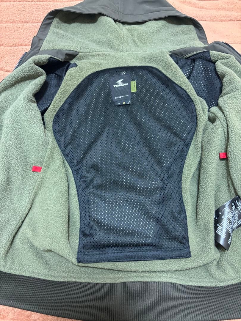 RSタイチ RSJ727オクタンウインターフーディーモスグリーン S 防寒