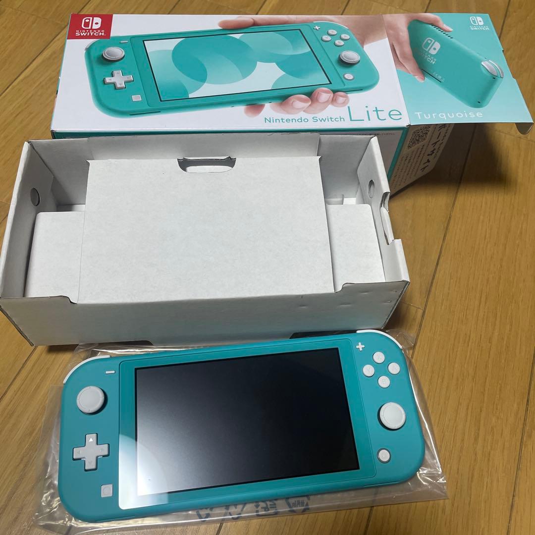 switch lite 本体　ターコイズ