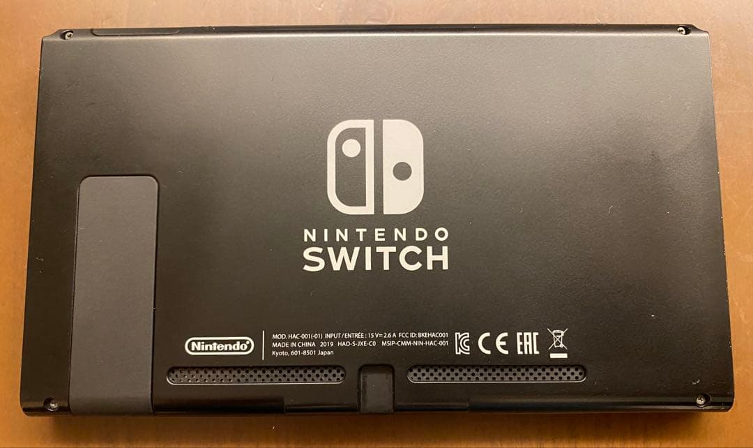 Nintendo Switch グレー 本体 ケース付き　動作確認済み