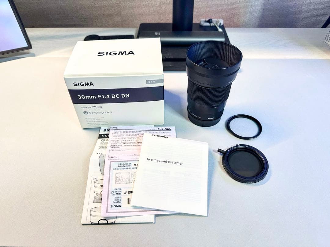 SIGMA 30mm F1.4 DC DN aEマウント